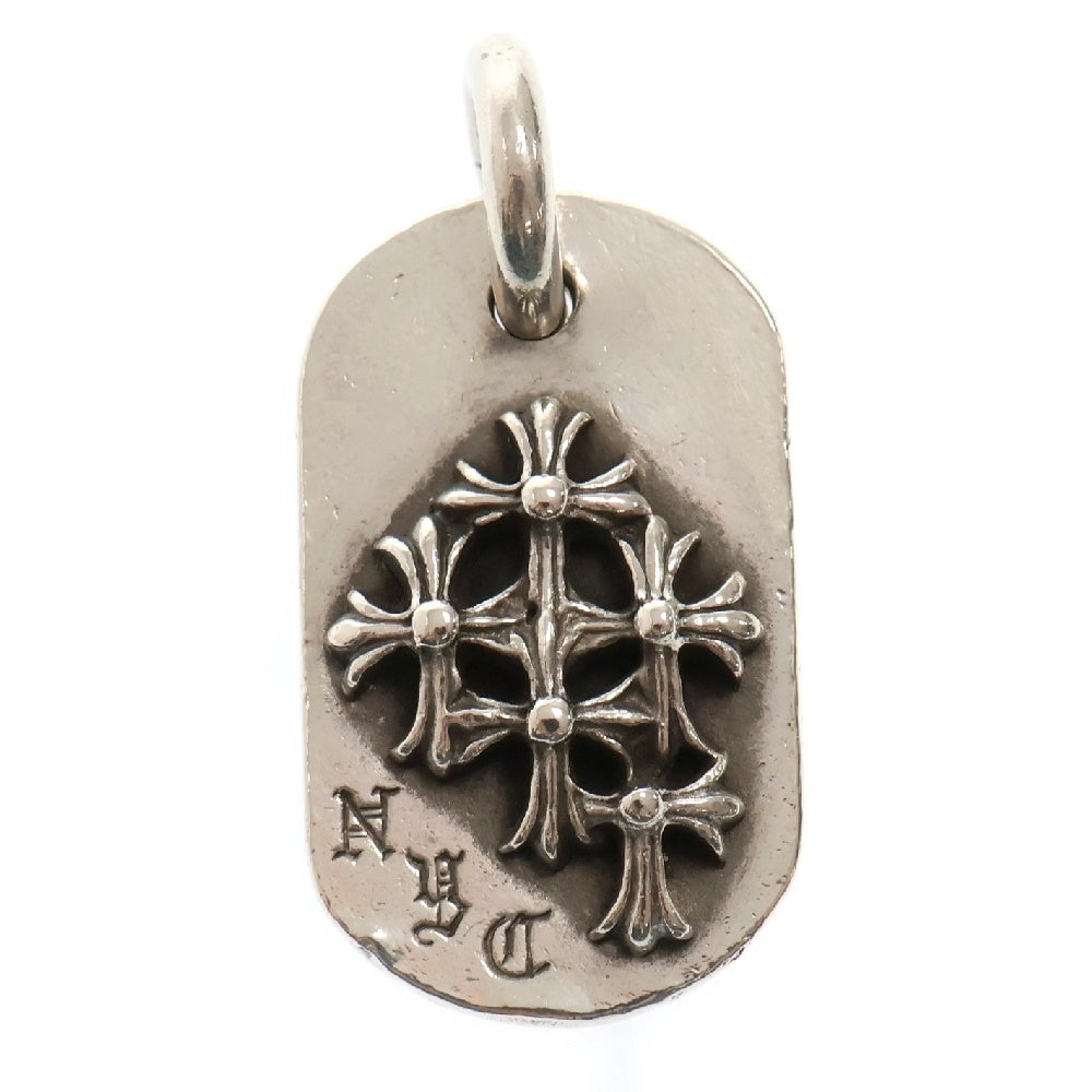 【楽天スーパーセール】 CHROME HEARTS(クロムハーツ) RAISED DOGTAG レイズドドッグタグ ペンダントトップ、チャーム