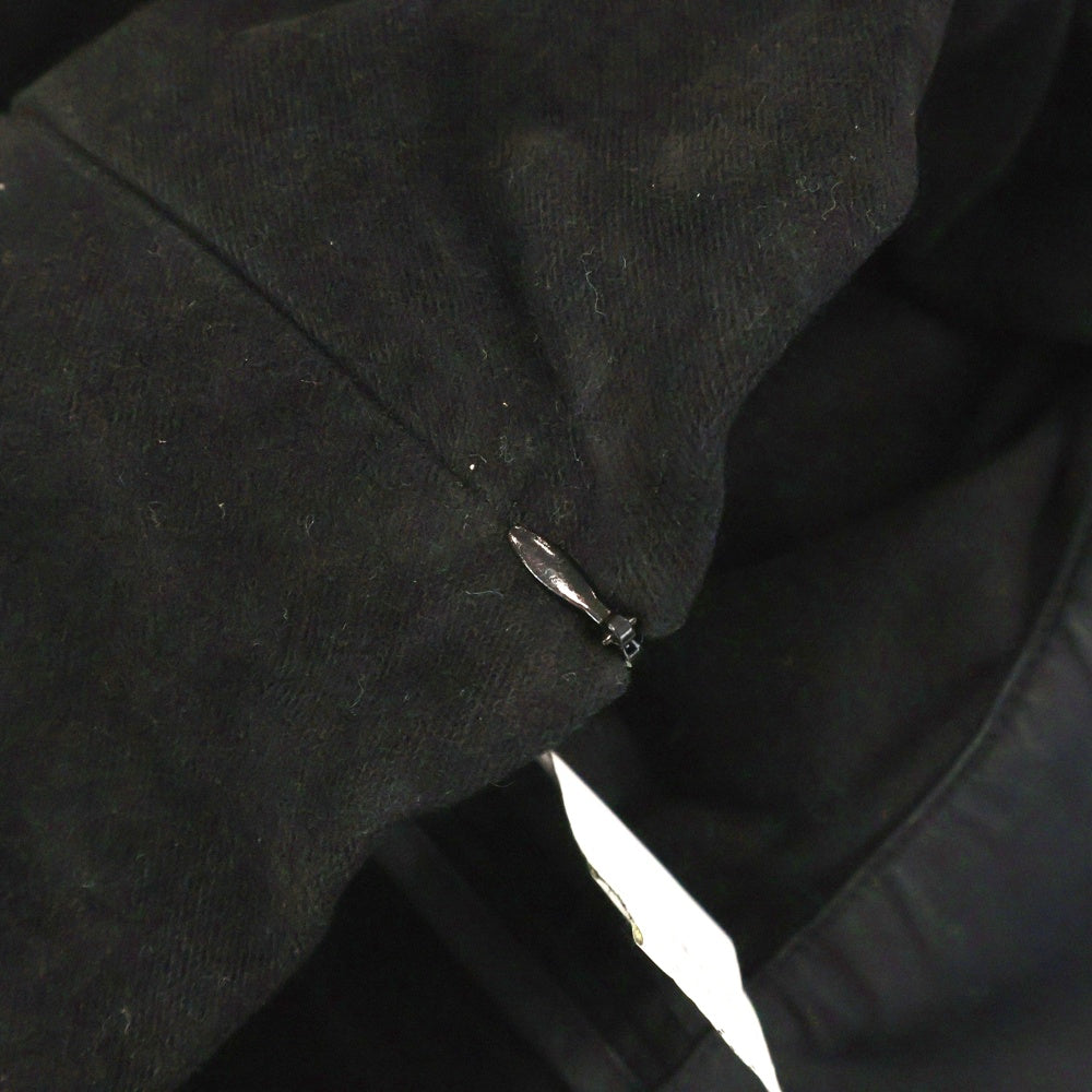 ISABEL MARANT(イザベル マラン) Cropped power Shulder Half Zip Jacket ISBL9F021 クロップド パワーショルダー ハーフジップジャケット ブラック レディース