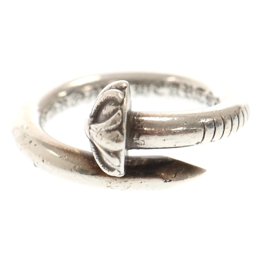 CHROME HEARTS(クロムハーツ) NAIL CRSBALL ネイル クロスボール リング シルバー BCA349