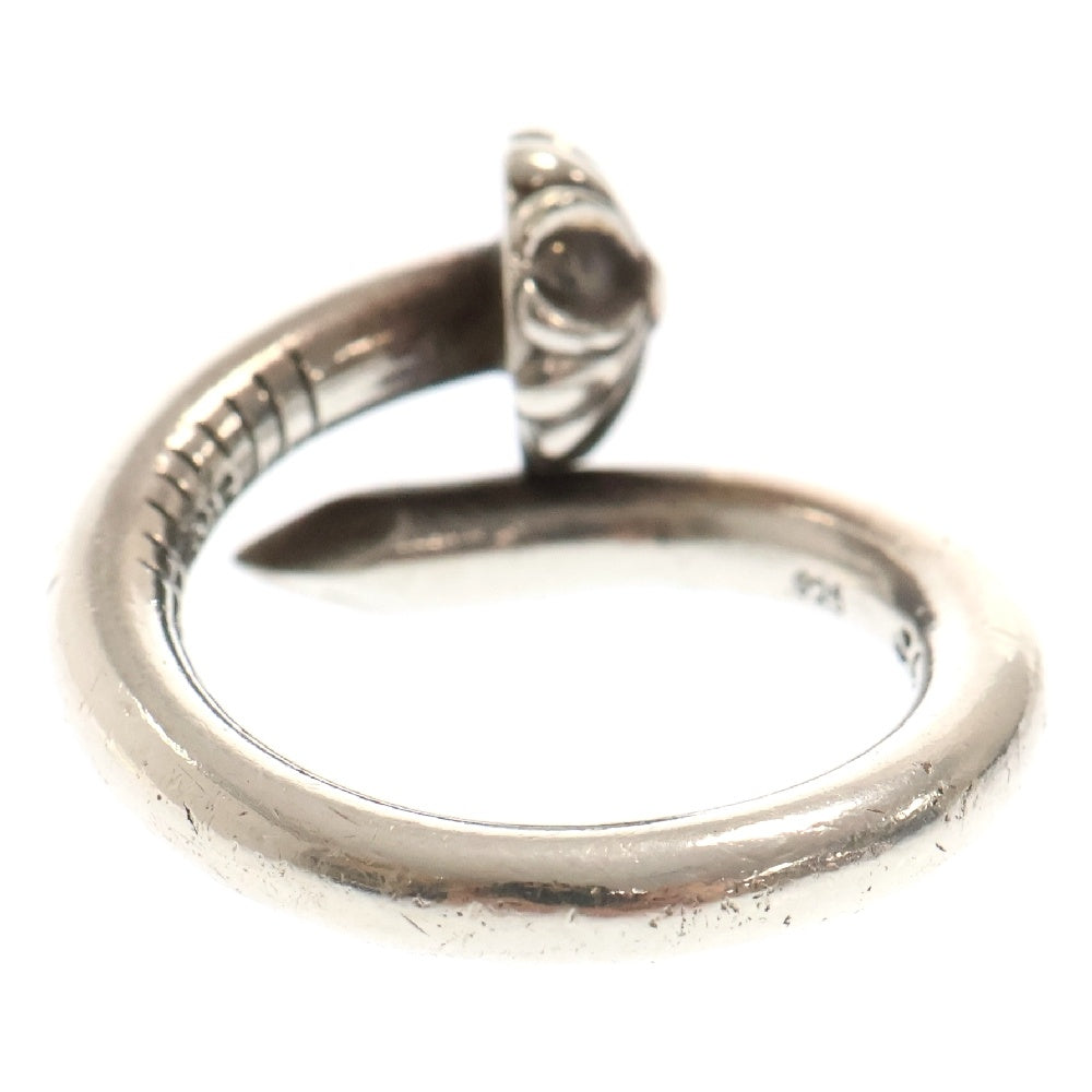 CHROME HEARTS(クロムハーツ) NAIL CRSBALL ネイル クロスボール リング シルバー BCA349