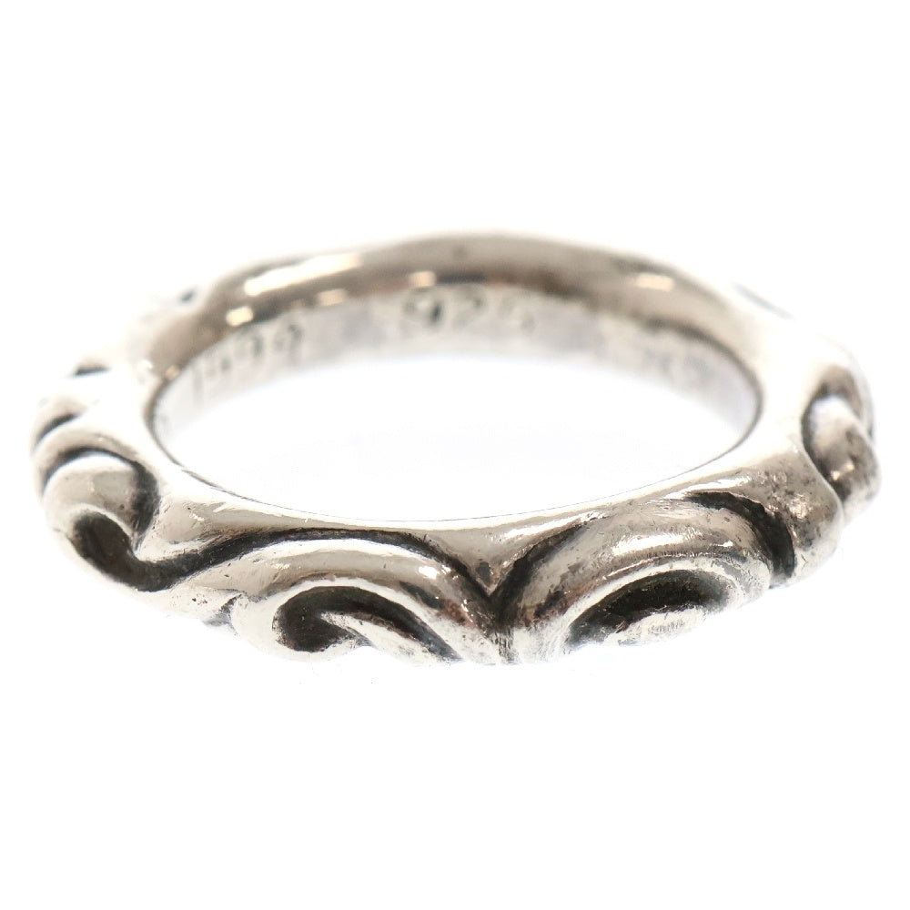 CHROME HEARTS(クロムハーツ) SCRL BAND スクロールバンド リング シルバー BCA351