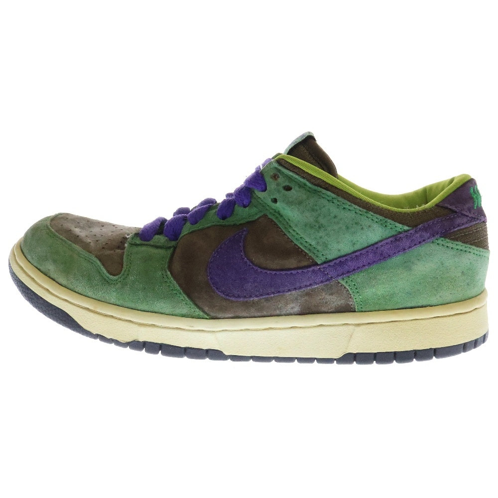 NIKE(ナイキ) 01年製 DUNK LOW PRO B UGLY DUCKLING VENEER OG CO.JP 624044-251 US10.5/JP28 ダンク ロー プロ ベニヤ クレイジー ローカットスニーカー マルチカラー