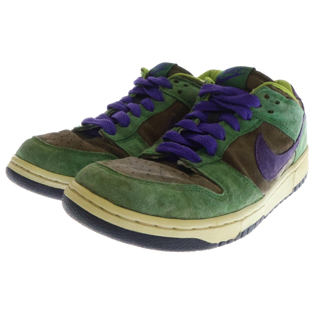 NIKE(ナイキ) 01年製 DUNK LOW PRO B UGLY DUCKLING VENEER OG CO.JP 624044-251 US10.5/JP28 ダンク ロー プロ ベニヤ クレイジー ローカットスニーカー マルチカラー