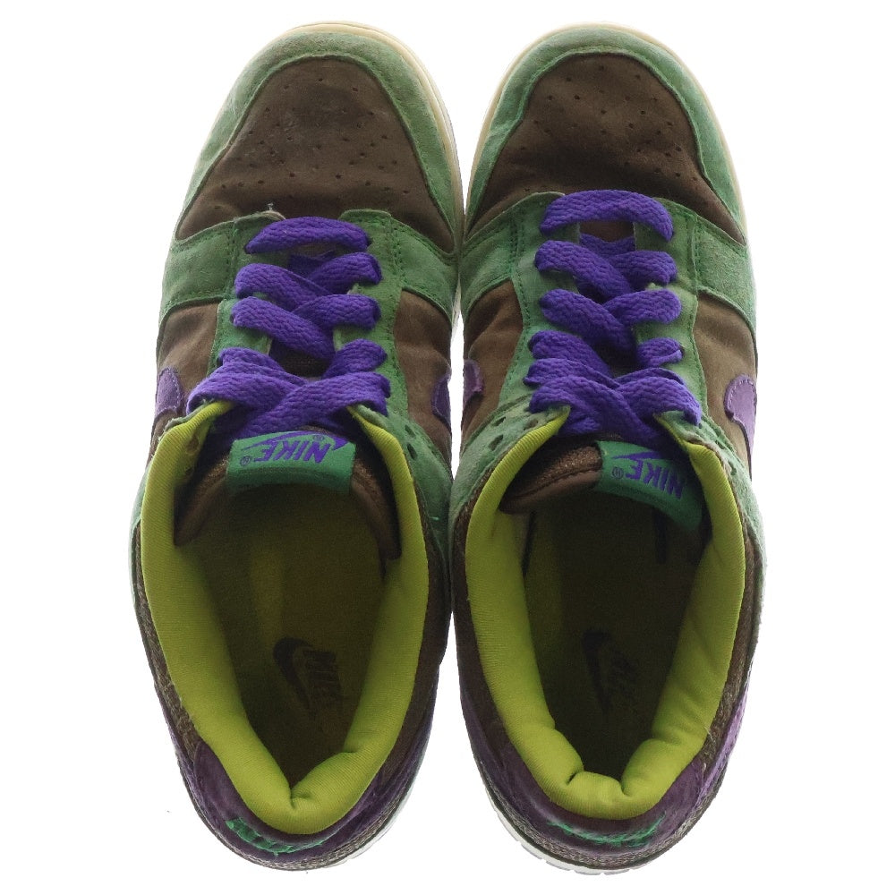 NIKE(ナイキ) 01年製 DUNK LOW PRO B UGLY DUCKLING VENEER OG CO.JP 624044-251 US10.5/JP28 ダンク ロー プロ ベニヤ クレイジー ローカットスニーカー マルチカラー