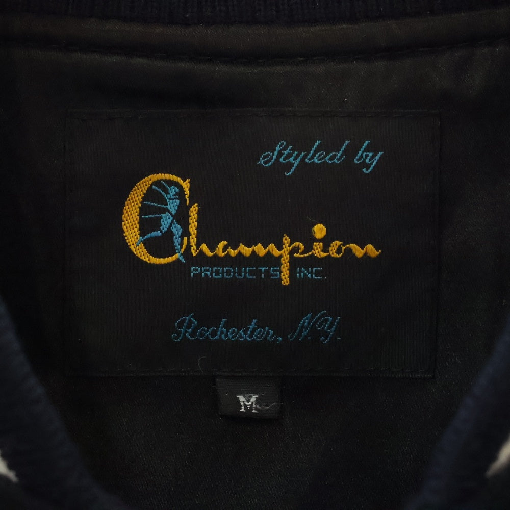CHAMPION(チャンピオン) オールド ウール アワードジャケット ネイビー