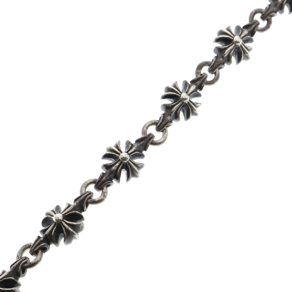 CHROME HEARTS(クロムハーツ) 4C CROSS SHORT-S 1クリップカットアウトCHプラス ショート ウォレットチェーン シルバー