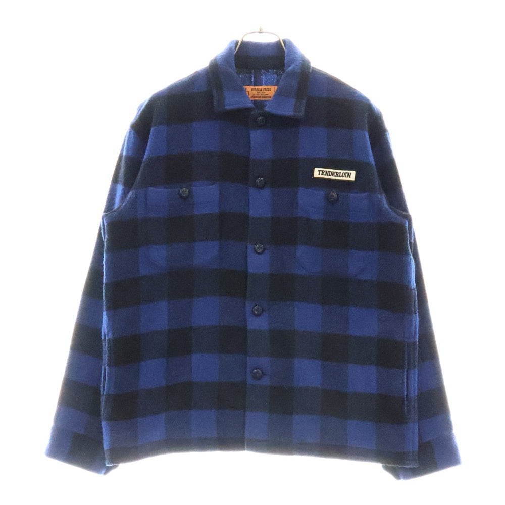 TENDERLOIN(テンダーロイン) T-BUFFALO JKT バッファローチェックジャケット ブルー/ブラック
