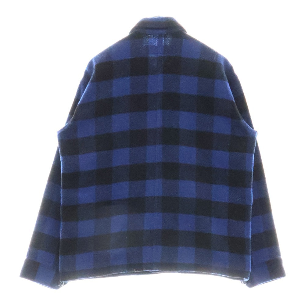TENDERLOIN(テンダーロイン) T-BUFFALO JKT バッファローチェックジャケット ブルー/ブラック