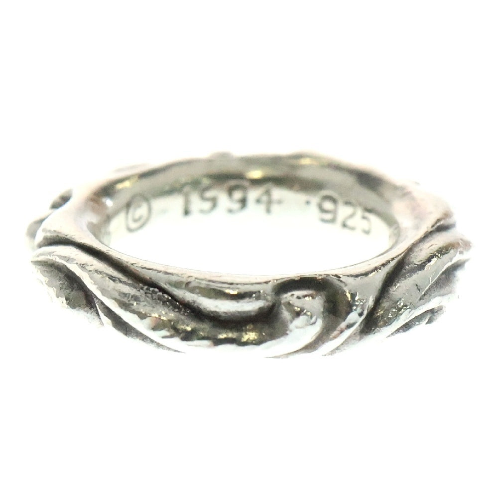 CHROME HEARTS(クロムハーツ) SCRL BAND スクロールバンド リング シルバー BCA351