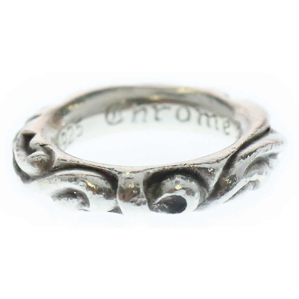 CHROME HEARTS(クロムハーツ) SCRL BAND スクロールバンド リング シルバー BCA351