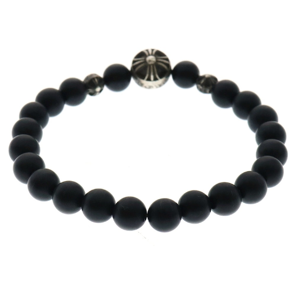 CHROME HEARTS(クロムハーツ) 8mm BEAD 8mmビーズブレス 8mmオニキスビーズブレスレット
