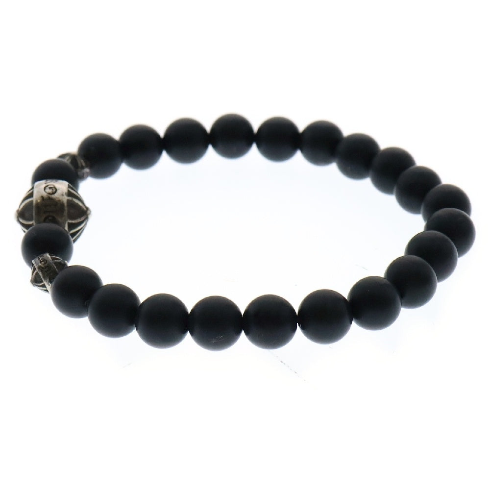 CHROME HEARTS(クロムハーツ) 8mm BEAD 8mmビーズブレス 8mmオニキスビーズブレスレット
