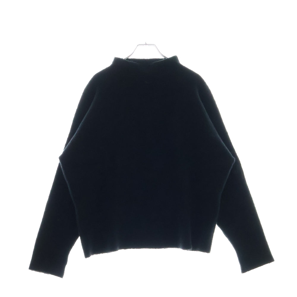 CHROME HEARTS(クロムハーツ) ハラコクロスパッチ ハイネック ニットセーター ブラック
