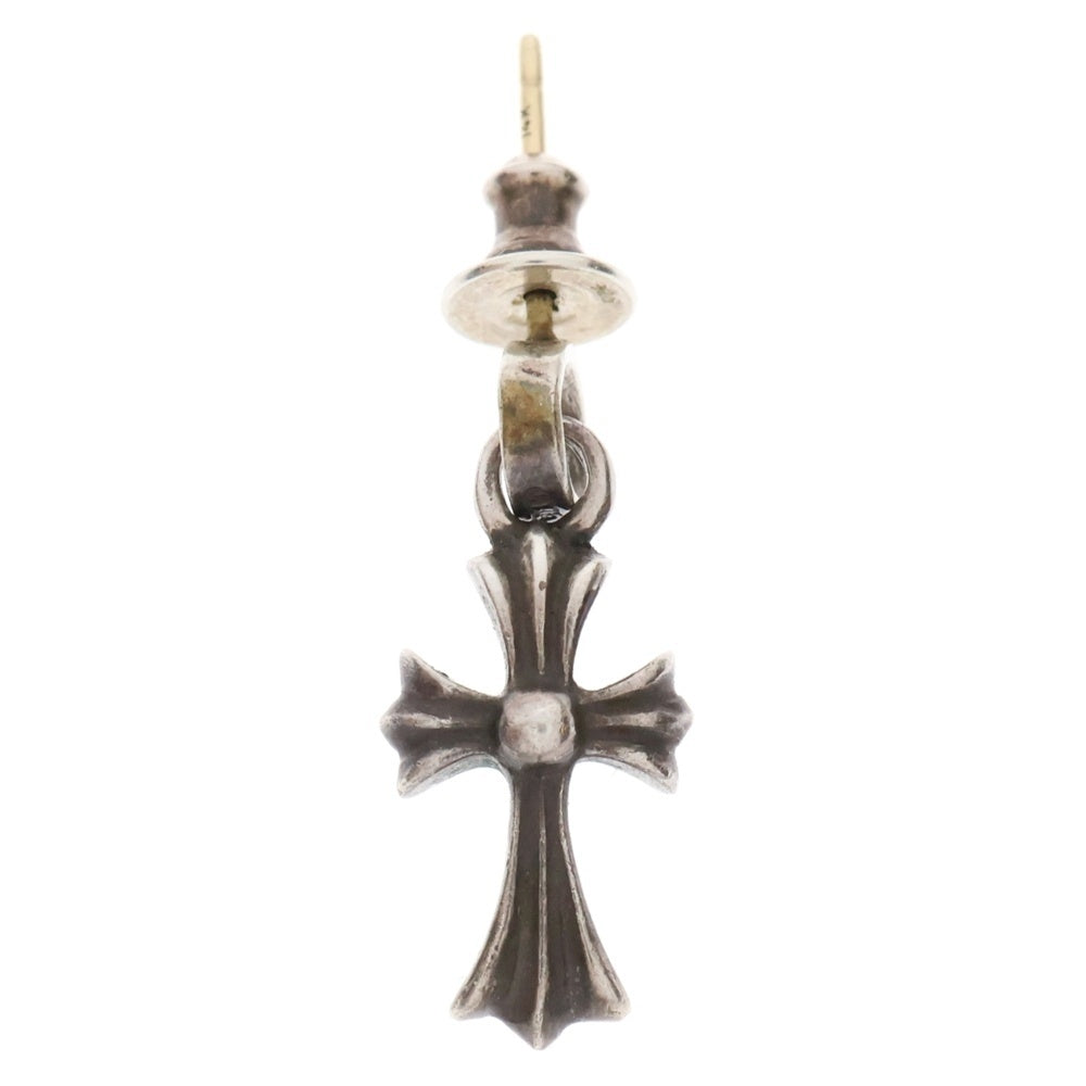 CHROME HEARTS(クロムハーツ) BBY F PPRCHN ベイビーファットクロス ドロップピアス シルバー BCA090