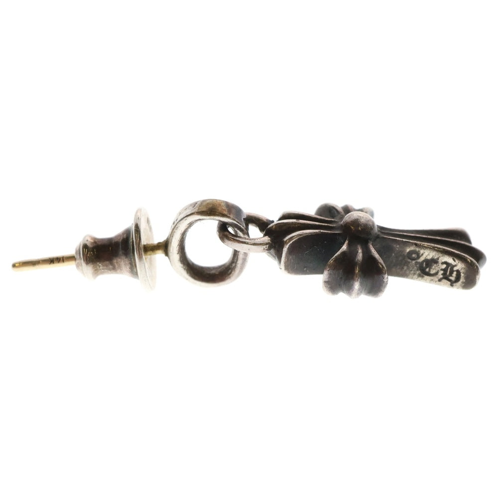 CHROME HEARTS(クロムハーツ) BBY F PPRCHN ベイビーファットクロス ドロップピアス シルバー BCA090