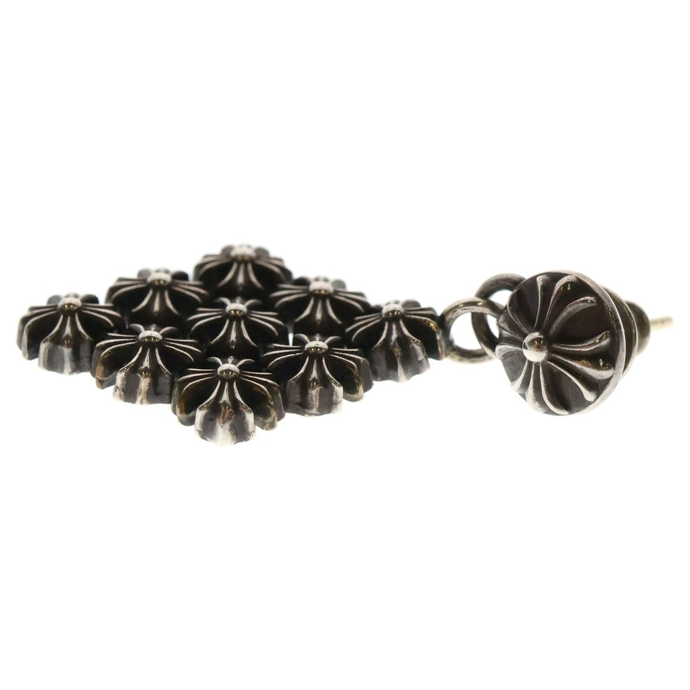 CHROME HEARTS(クロムハーツ) DRP CHN MAIL PLS ドロップ チェーンメイルプラス ピアス シルバー