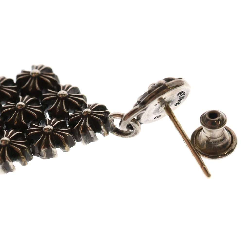 CHROME HEARTS(クロムハーツ) DRP CHN MAIL PLS ドロップ チェーンメイルプラス ピアス シルバー