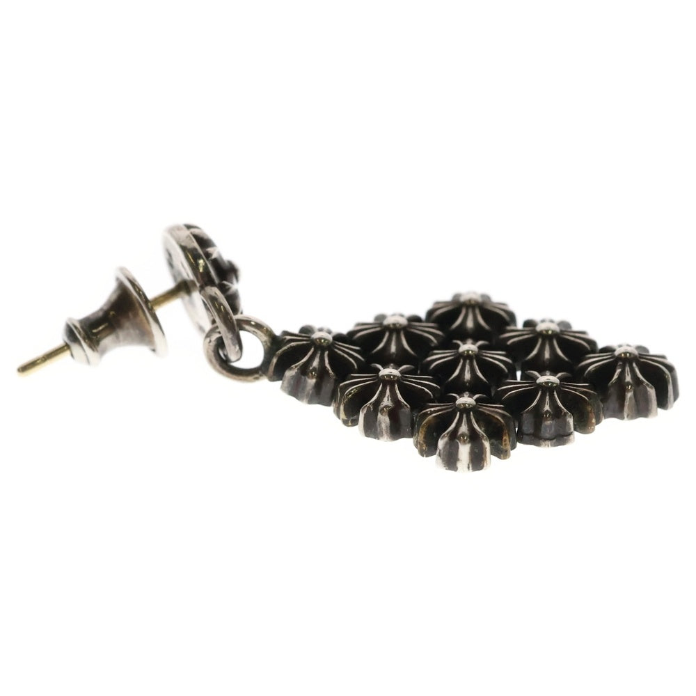 CHROME HEARTS(クロムハーツ) DRP CHN MAIL PLS ドロップ チェーンメイルプラス ピアス シルバー