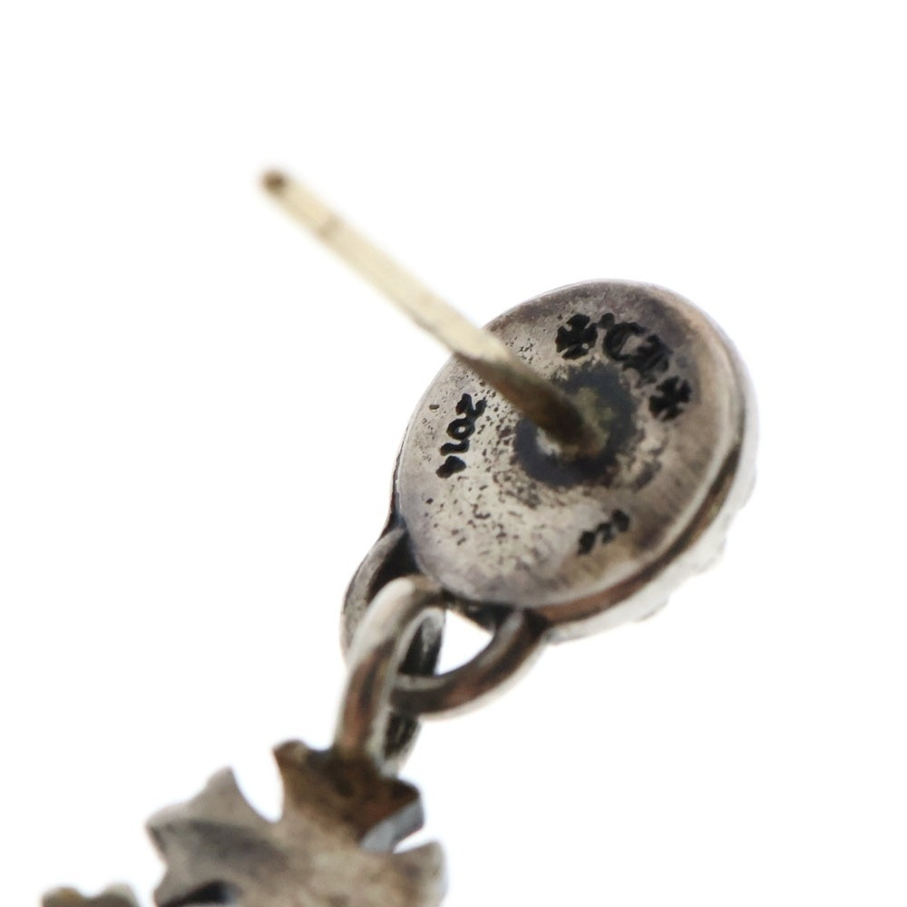CHROME HEARTS(クロムハーツ) DRP CHN MAIL PLS ドロップ チェーンメイルプラス ピアス シルバー