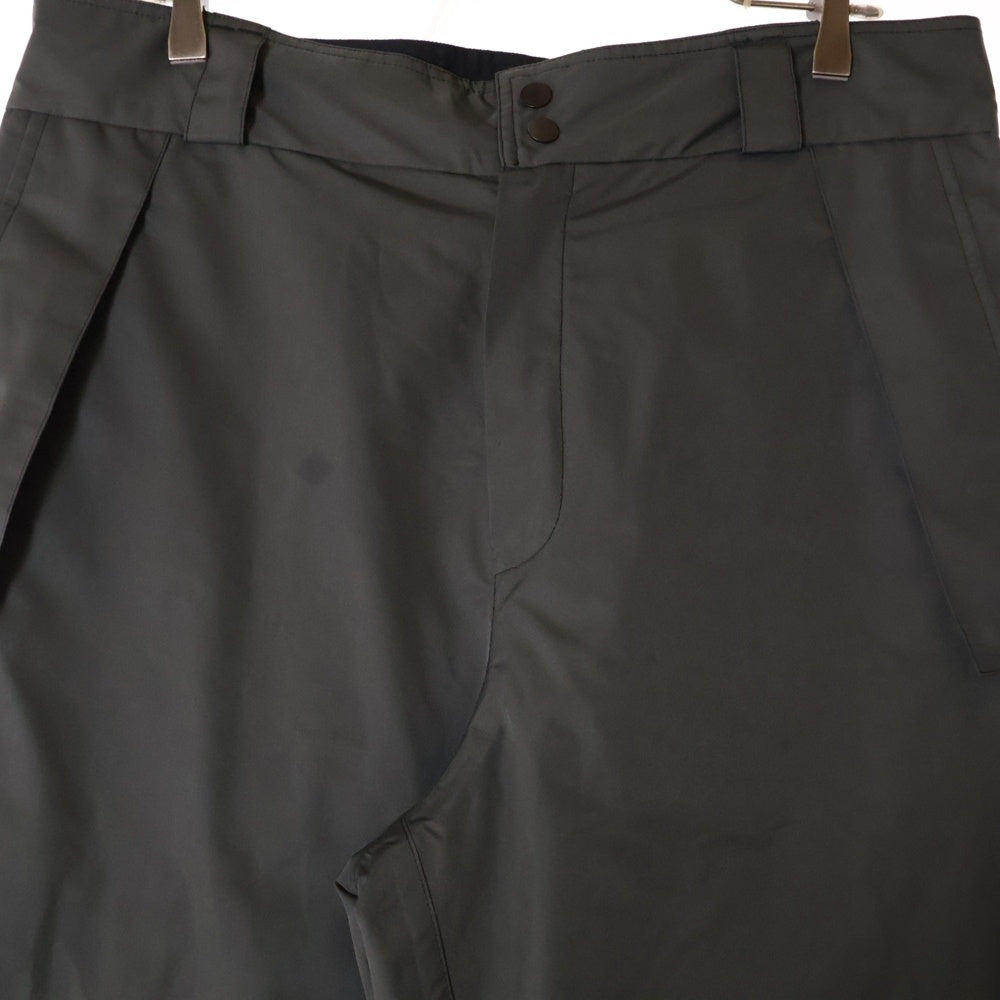 GR10K(ジーアールテンケー) ARC PANTS 裾スナップ ナイロンテックパンツ グレー