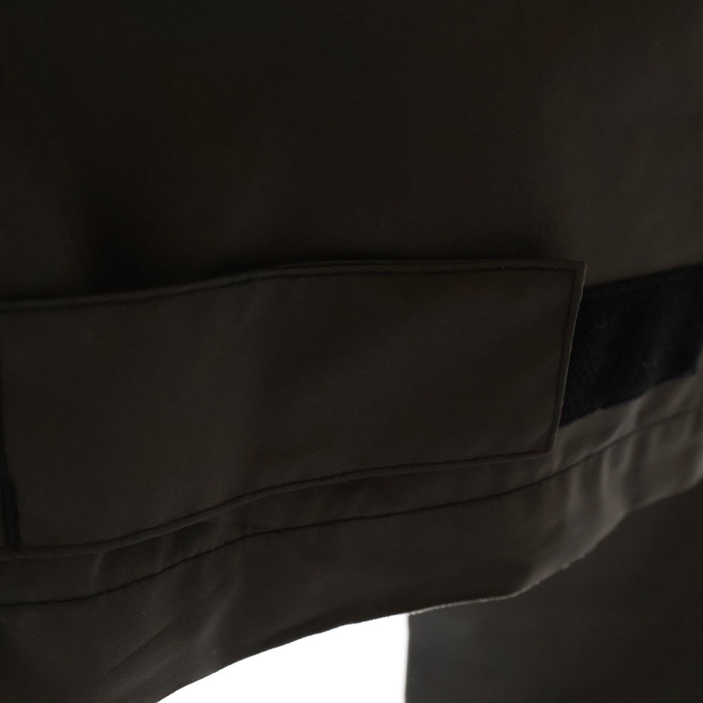 GR10K(ジーアールテンケー) ARC PANTS 裾スナップ ナイロンテックパンツ グレー