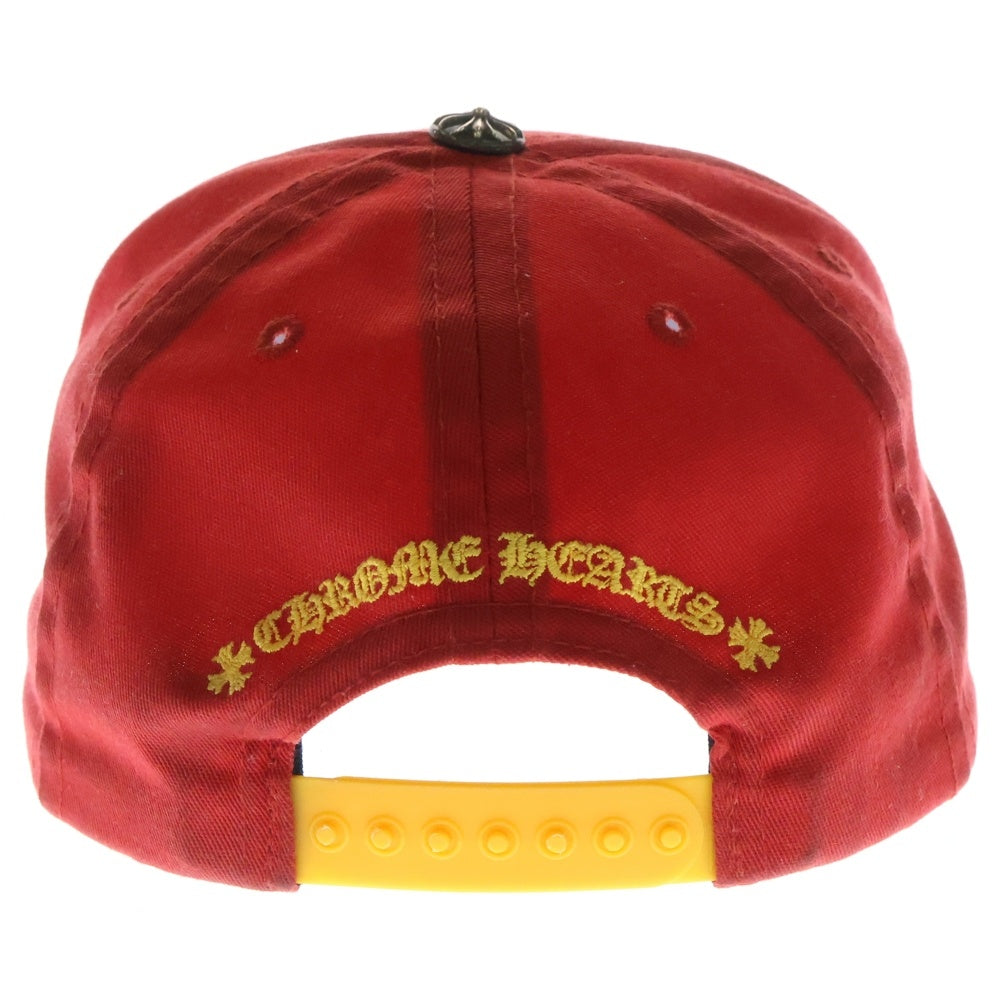 CHROME HEARTS(クロムハーツ) CH BASEBALL Trucker Cap トラッカーキャップ ベースボールキャップ 帽子 レッド/イエロー
