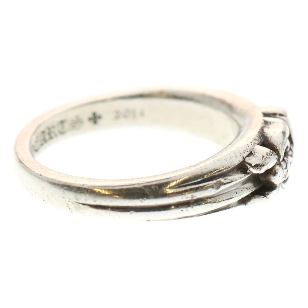 CHROME HEARTS(クロムハーツ) BABY CLSC P D ベイビークラシックダガー PAVEダイヤリング シルバー