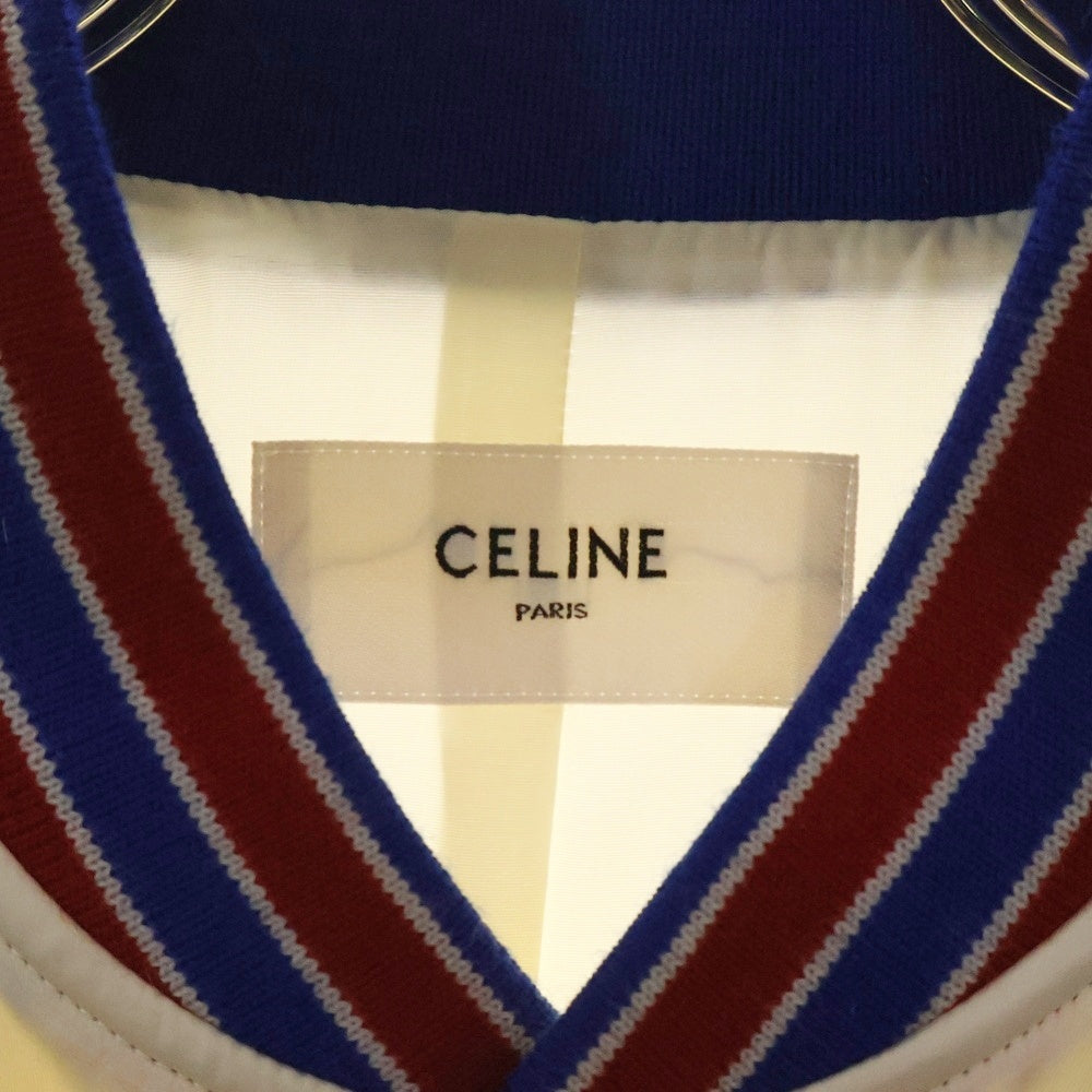 CELINE(セリーヌ) 2V35N851C エンブロイダリー アメリカン テディブルゾン ジャケット マルチカラー
