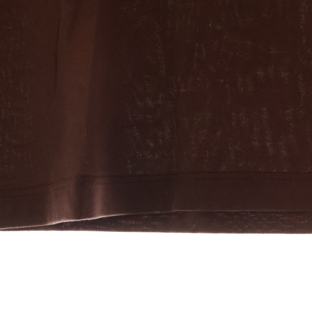CELINE(セリーヌ) 70'S T-SHIRT WITH CRACKED EFFECT 2X97I671Q.25EL クラックドエフェクトロゴ クルーネック半袖Tシャツ レディース ブラウン