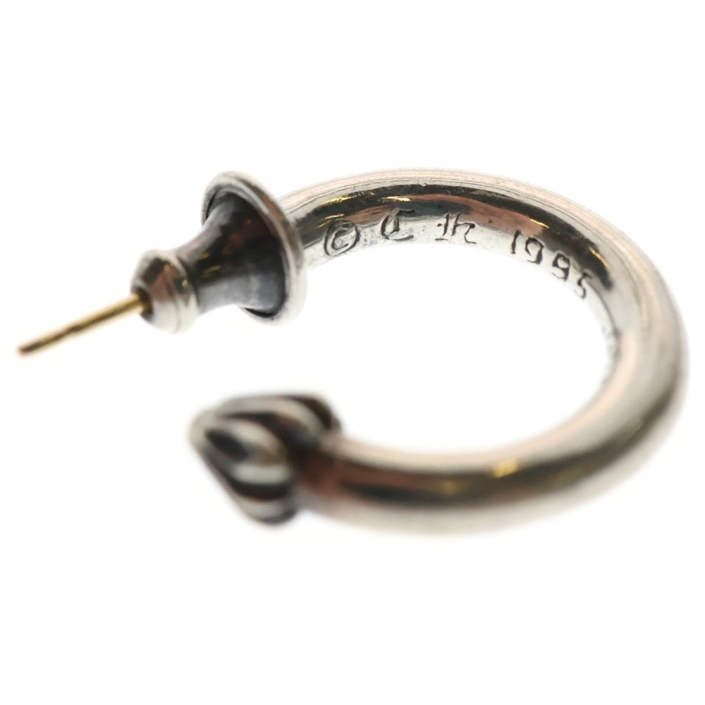 CHROME HEARTS(クロムハーツ) HOOP PLAIN プレーン フープピアス シルバー BCA101
