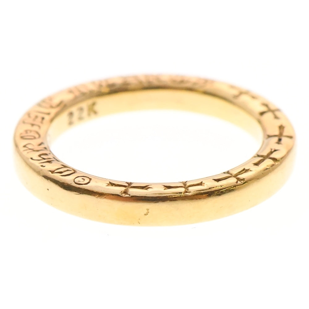 CHROME HEARTS(クロムハーツ) 22K NTFLリング ゴールド