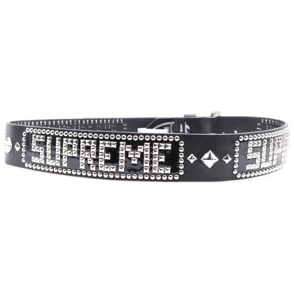SUPREME(シュプリーム) 23SS ×HTC Hollywood Trading Company Studded Belt ×エイチティーシー トレーディング カンパニー スタッドベルト ブラック
