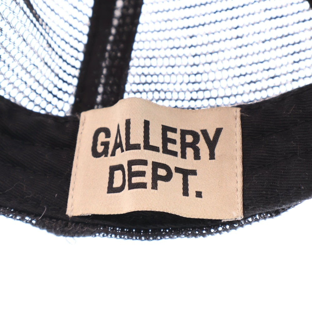 GALLERY DEPT.(ギャラリーデプト) ART THAT KILLS アートザットキルズ プリント メッシュキャップ ブラック