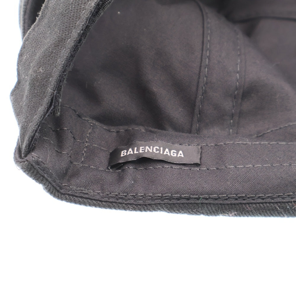 BALENCIAGA(バレンシアガ) LED CAP 充電式 キャップ ダメージ加工 ブラック 744295 416B8