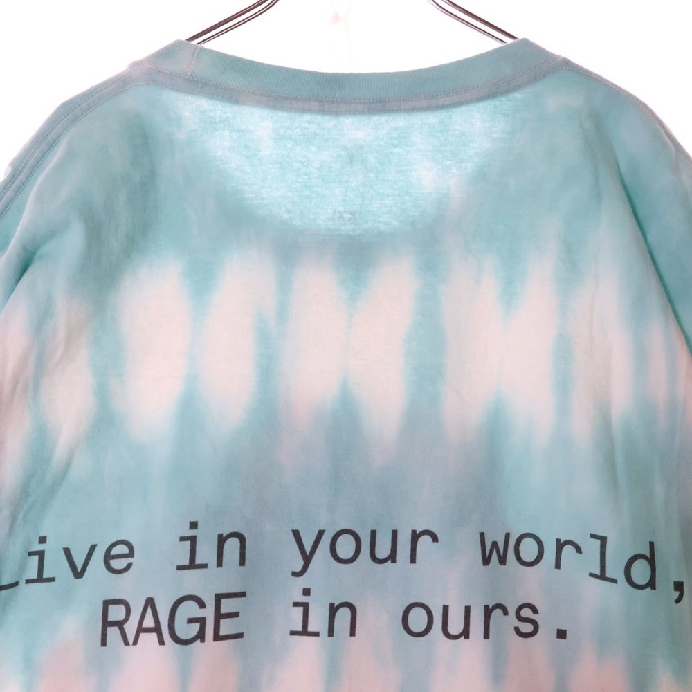 Cactus Jack(カクタスジャック) Fortnite Astronomical Tour Merch World Tie Dye T-shirts タイダイ フォートナイトツアー 総柄プリントTシャツ マルチカラー