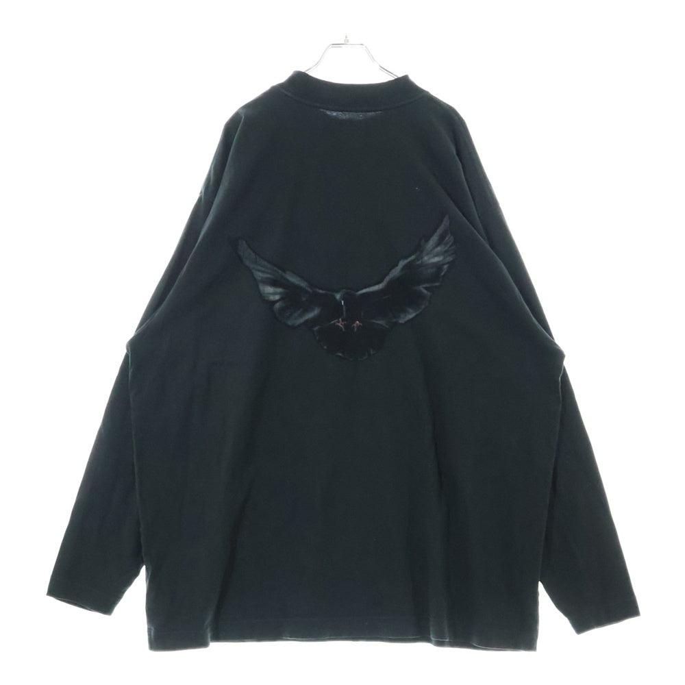 Yeezy Gap Engineered by Balenciaga(イージー ギャップ エンジニアードバイ バレンシアガ) Dove Long Sleeve T-Shirt 469671-02 ドーヴ 長袖ロングTシャツ ブラック