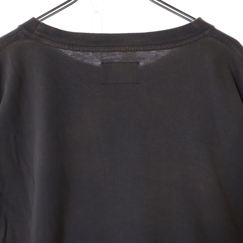 RHUDE(ルード) Dakar91 Longsleeve Tee ダカール 袖プリント ブラウン 長袖カットソー