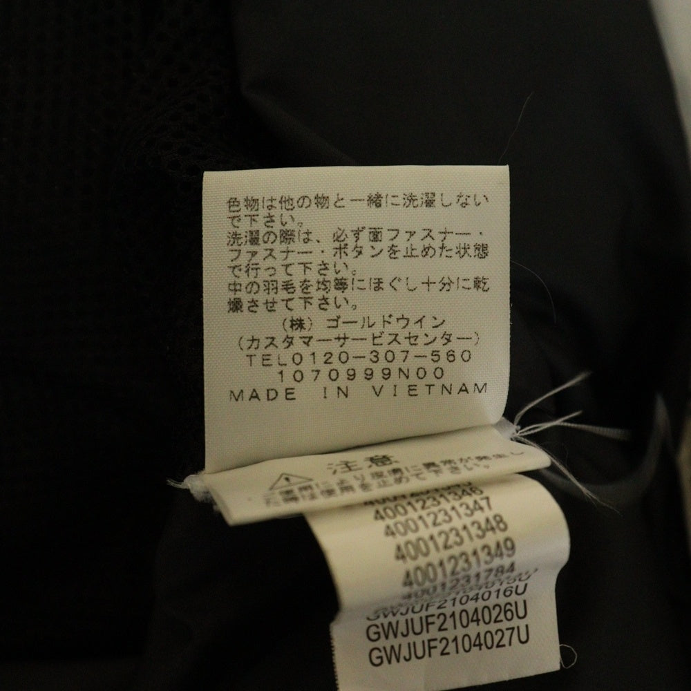 SUPREME(シュプリーム) 21AW ×THE NORTH FACE Coldworks 700-Fill Down Parka コールドワークス ダウンパーカー ブラック ND52101I