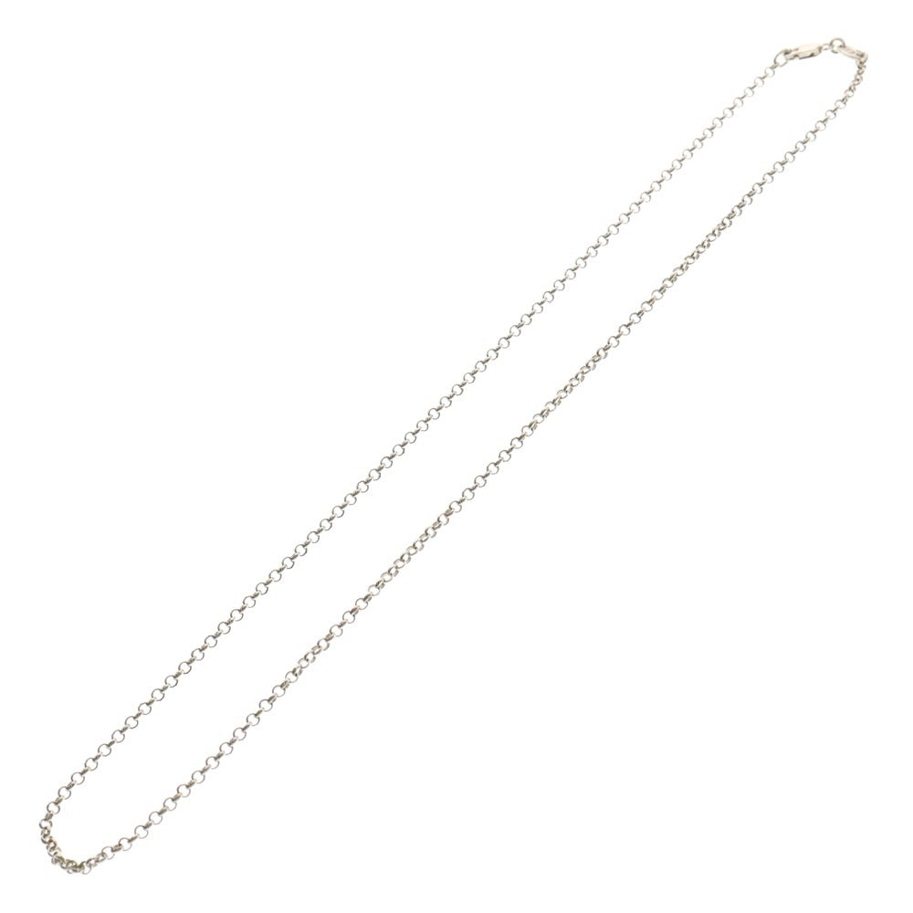 CHROME HEARTS(クロムハーツ) NECKCHAIN R18 ロールチェーンネックレス 18inch シルバー BCA083