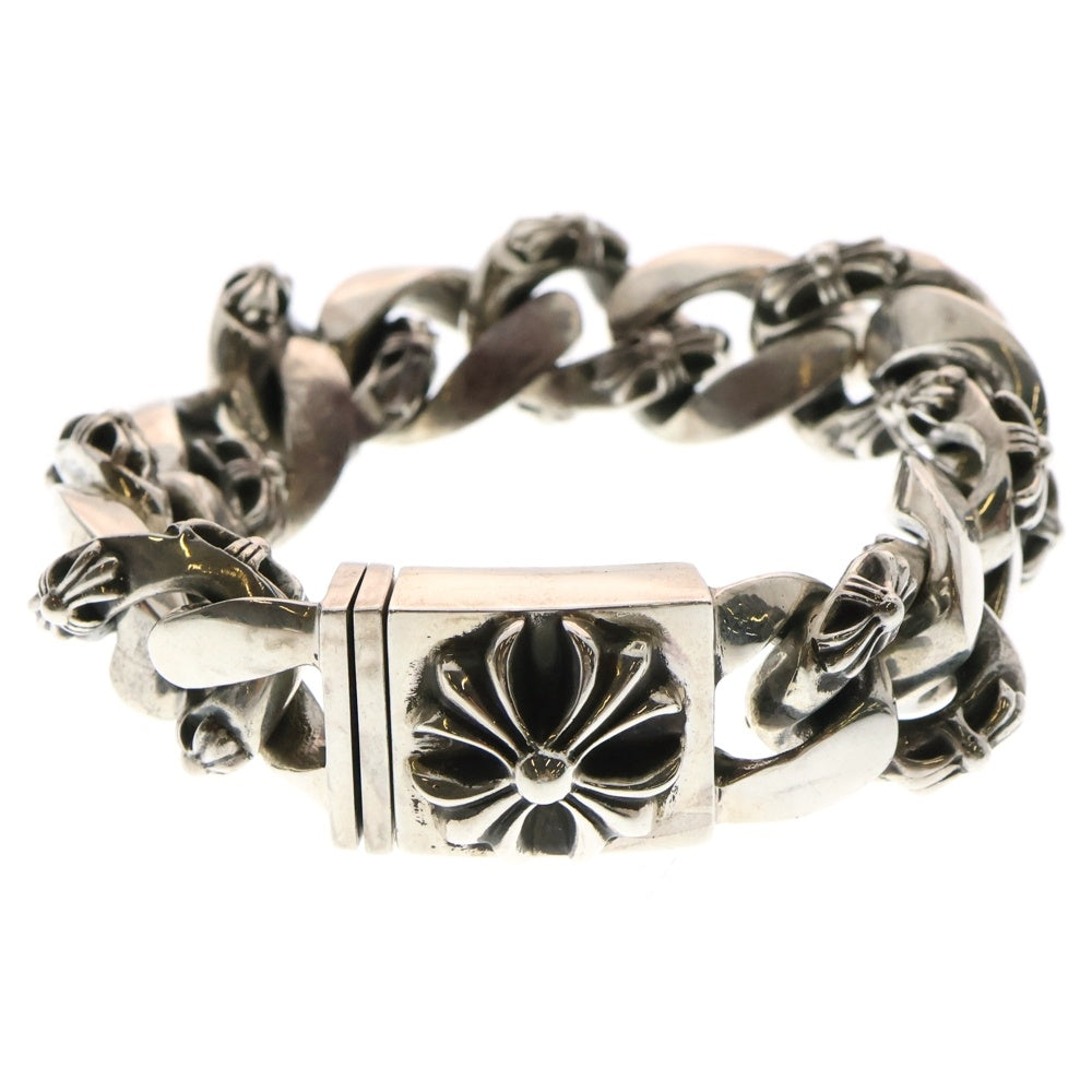 CHROME HEARTS(クロムハーツ) ID LRG BOX CHX CHX ボックスIDファンシーリンク ブレスレット ブレスレット 13LINK シルバー
