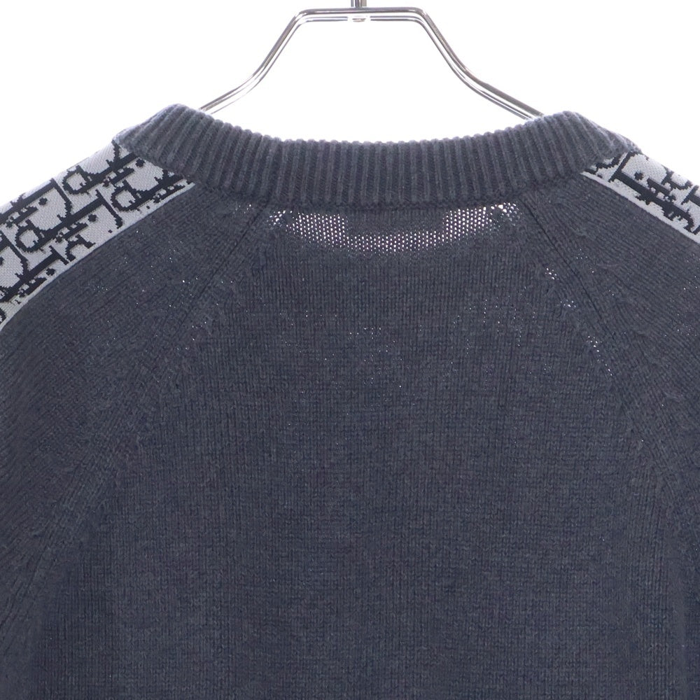 Christian Dior(クリスチャンディオール) 19AW オブリーク コットン プルオーバーセーター