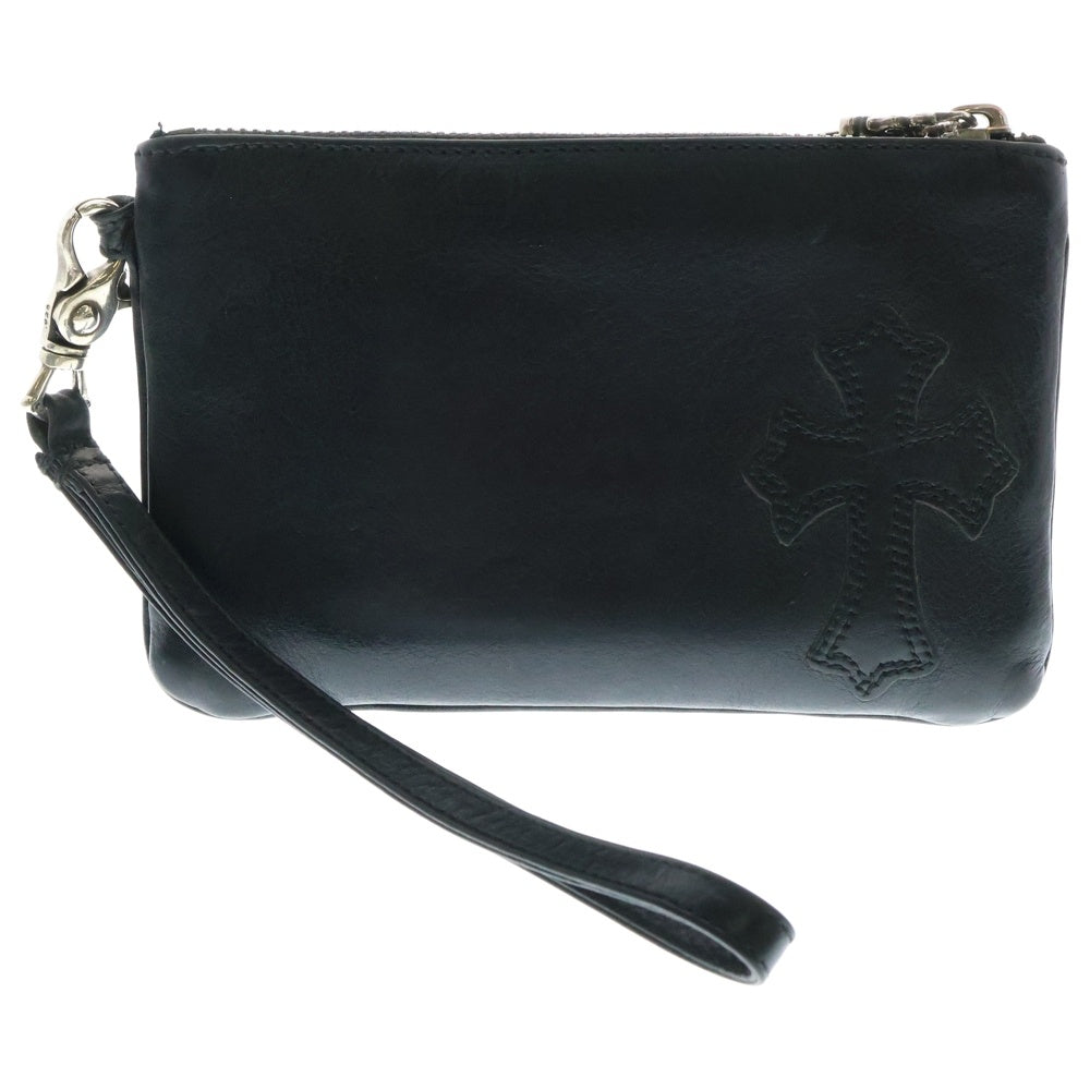 CHROME HEARTS(クロムハーツ) ZPR CHG WRISTLET TINY クロムハーツ ジッパーチェンジパース コインケース カードケース レザーウォレット ダガージップ クロスパッチ