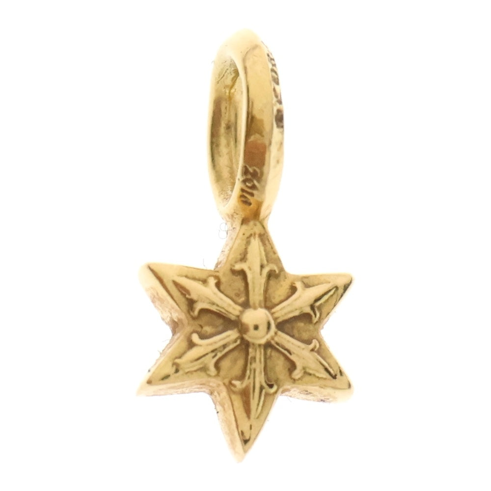 CHROME HEARTS(クロムハーツ) 22K STACK STAR V2 スタースタックチャーム ペンダントトップ ゴールド BCA405
