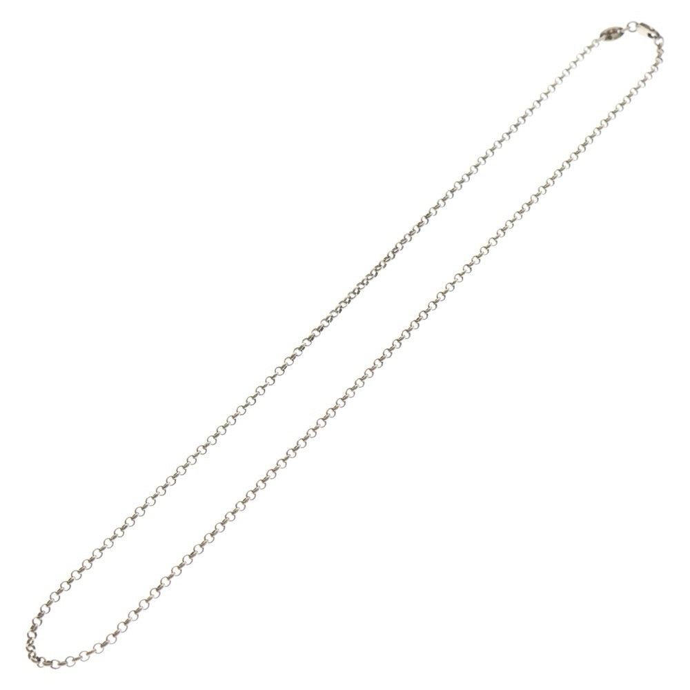 CHROME HEARTS(クロムハーツ) NECKCHAIN R18 ロールチェーンネックレス 18inch シルバー BCA083