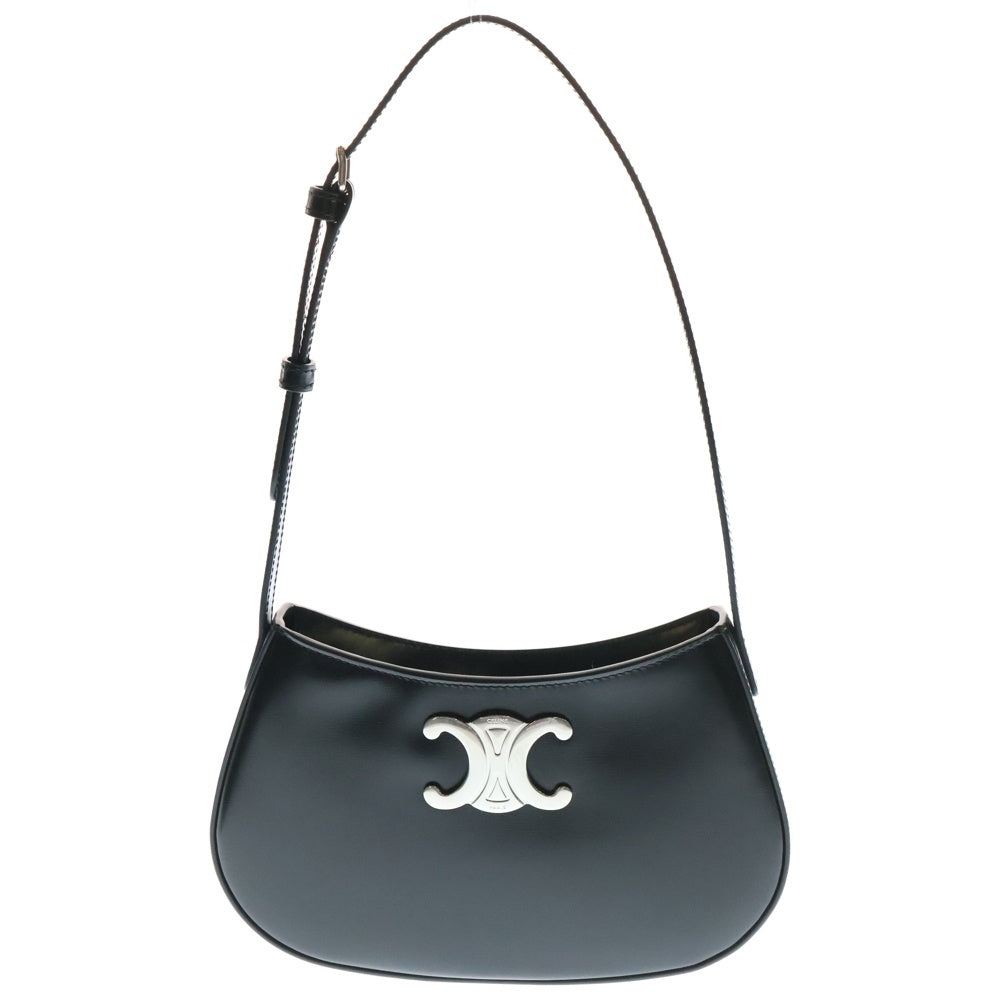 CELINE(セリーヌ) ミディアム ティリー バッグ シャイニーカーフスキン ブラック 115703BF4.38SI