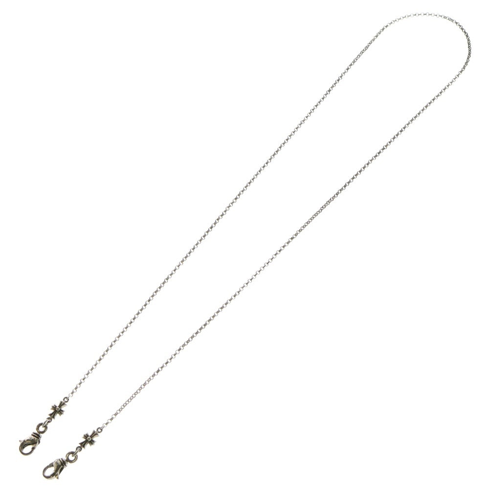 CHROME HEARTS(クロムハーツ) MASK ROLL-CHIN 2 CLIP マスク ロールチェーン 2クリップ シルバー BCA291