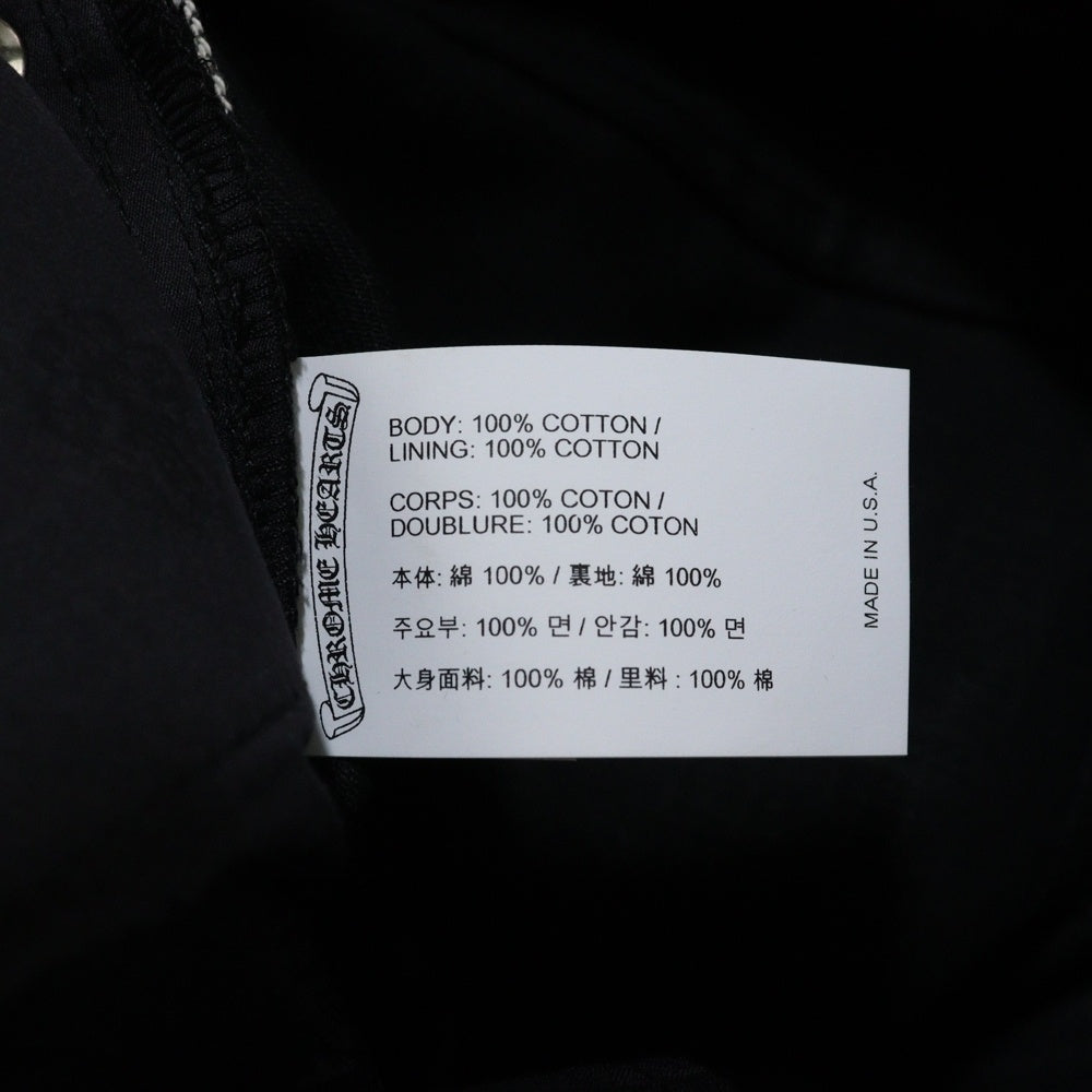 CHROME HEARTS(クロムハーツ) DMN PANTS FLEURKNEE フレアニー ワイドパンツ ブラック