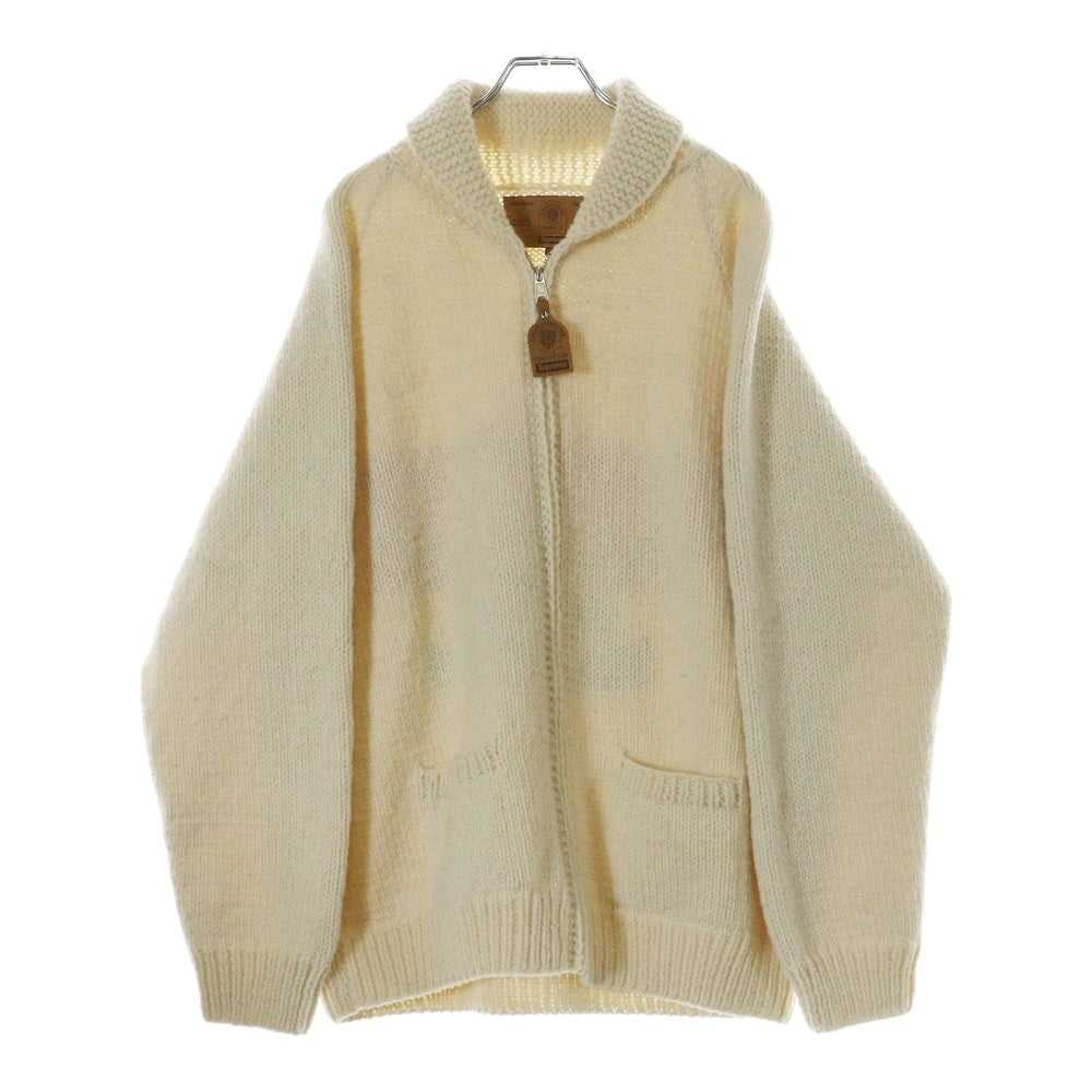 SUPREME(シュプリーム) 22AW BOX LOGO COWICHAN SWEATER ボックスロゴ カウチン ジップップニットセーター アイボリー