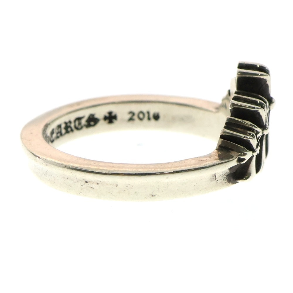CHROME HEARTS(クロムハーツ) CROWN CH CRS クラウンCHクロス シルバーリング