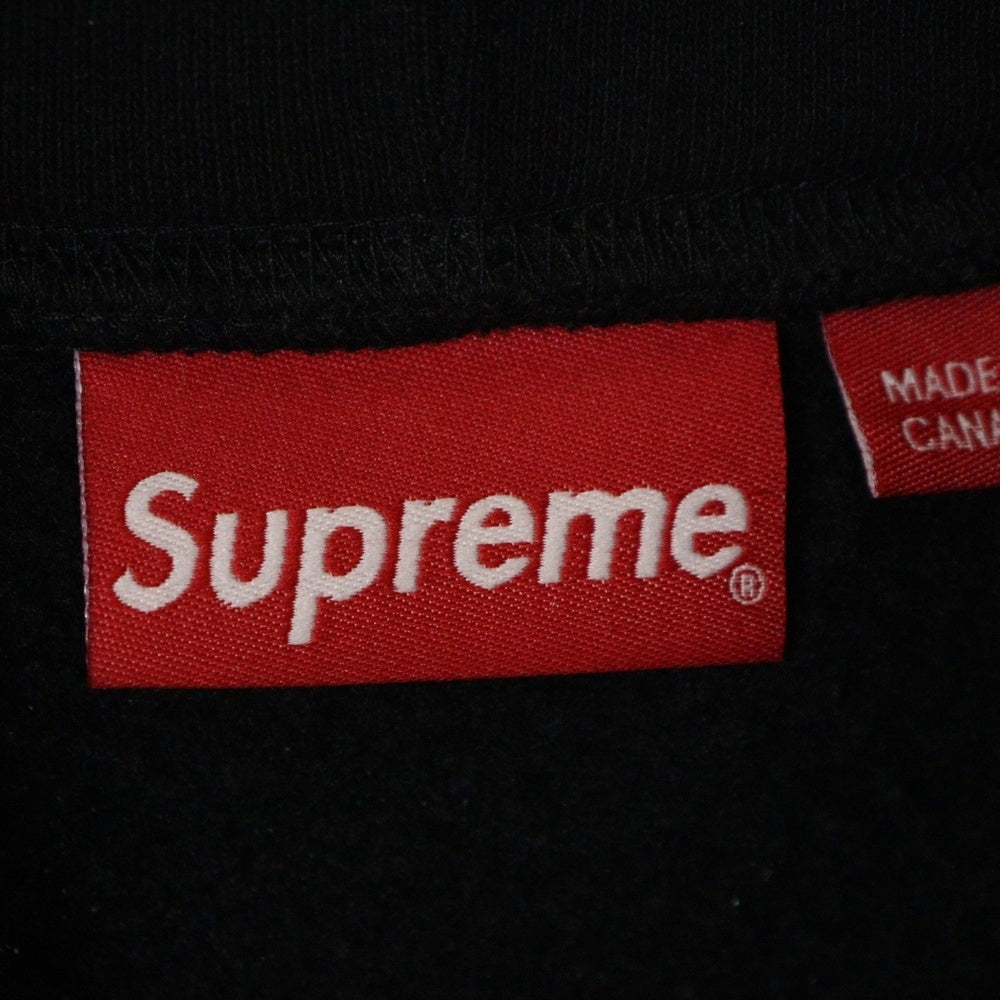 SUPREME(シュプリーム) 23SS Script Hooded Sweatshirt スクリプト フーデッド スウェットシャツ パーカー プルオーバー ブラック